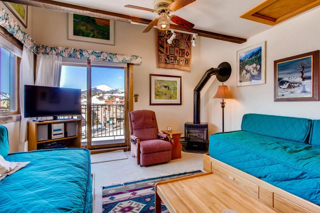 Ski-In Ski-Out Studio Private Balcony & Fireplace Condo Крестед-Б'ютт Екстер'єр фото