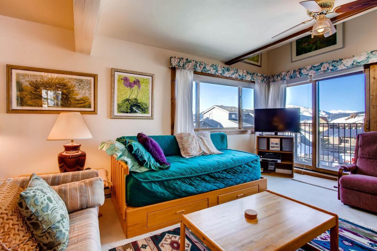 Ski-In Ski-Out Studio Private Balcony & Fireplace Condo Крестед-Б'ютт Екстер'єр фото